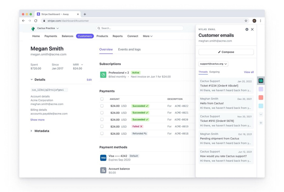Stripe screenshot - Le 10 migliori alternative a Square per l’elaborazione dei pagamenti nel 2026