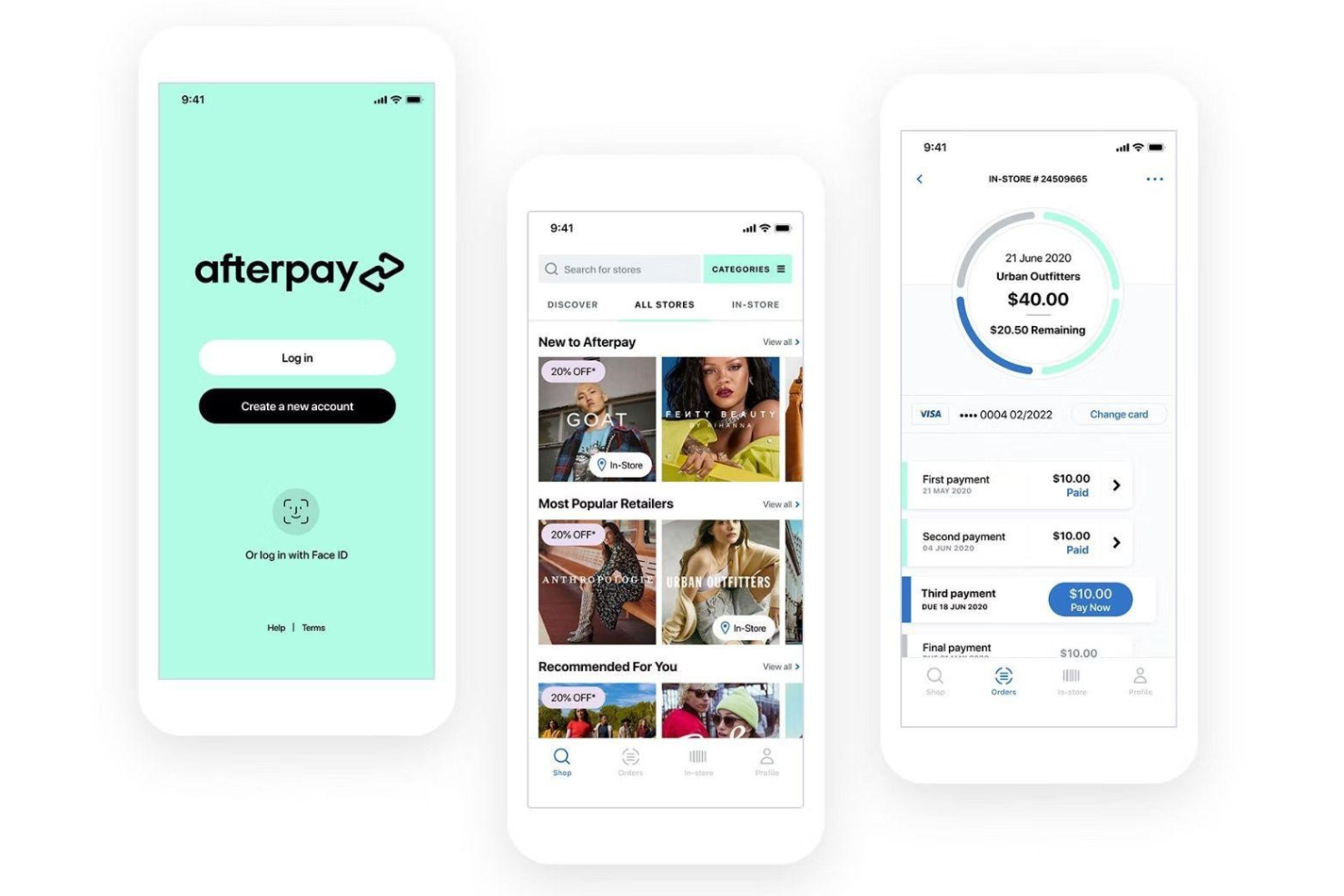 Afterpay screenshot - 10 Mejores Plataformas de Compra Ahora y Paga Después en 2026