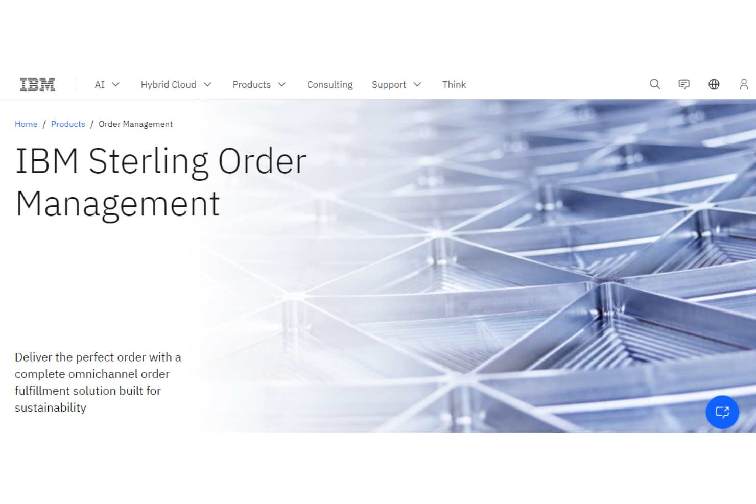 IBM Sterling Order Management screenshot - 10 Mejores Software de Gestión de Pedidos Distribuidos para 2026