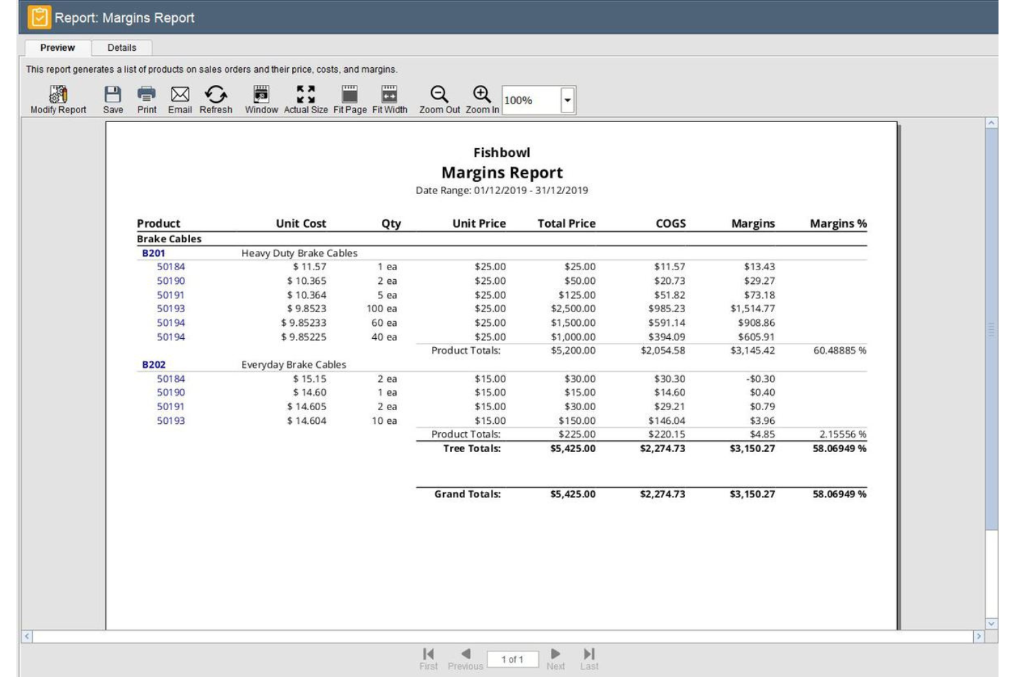 Fishbowl Inventory screenshot - I 10 migliori software per il rifornimento dell’inventario per il 2026
