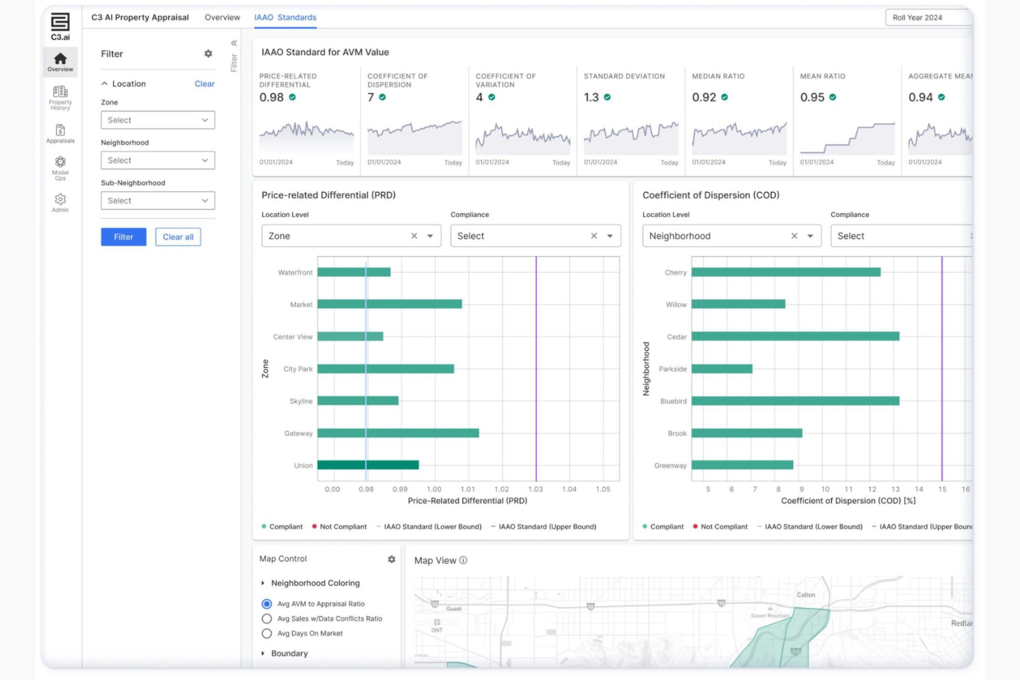 C3 AI Inventory Optimization screenshot - 10 Mejores Programas de Gestión de Inventarios con IA para 2026