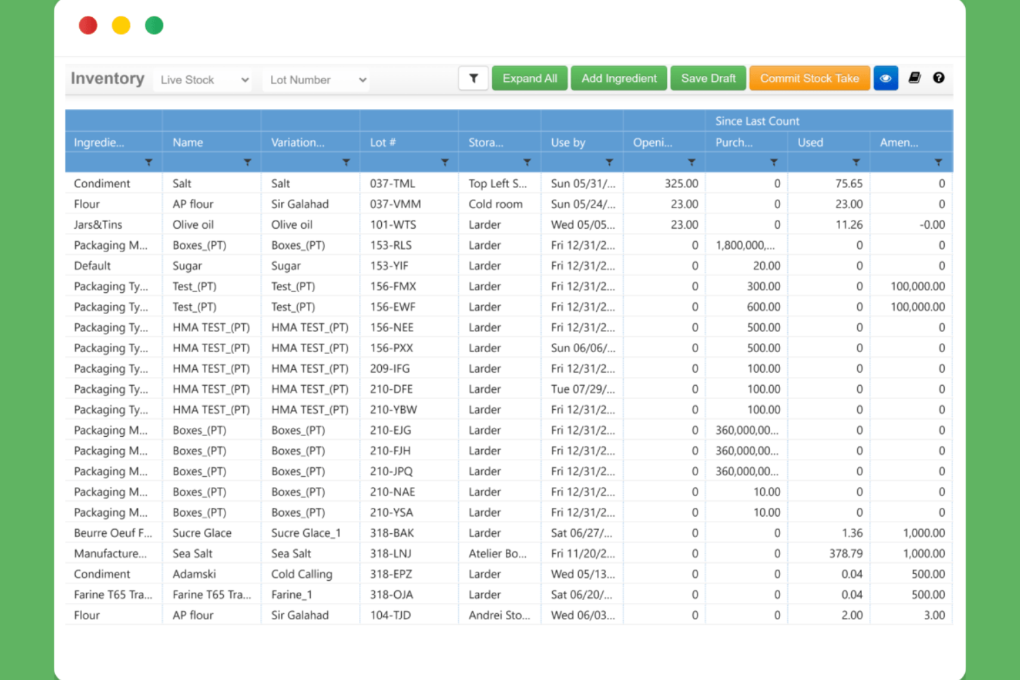 Streamline (Mountain Stream) screenshot - Les 10 Meilleurs Logiciels pour Boulangeries en 2026