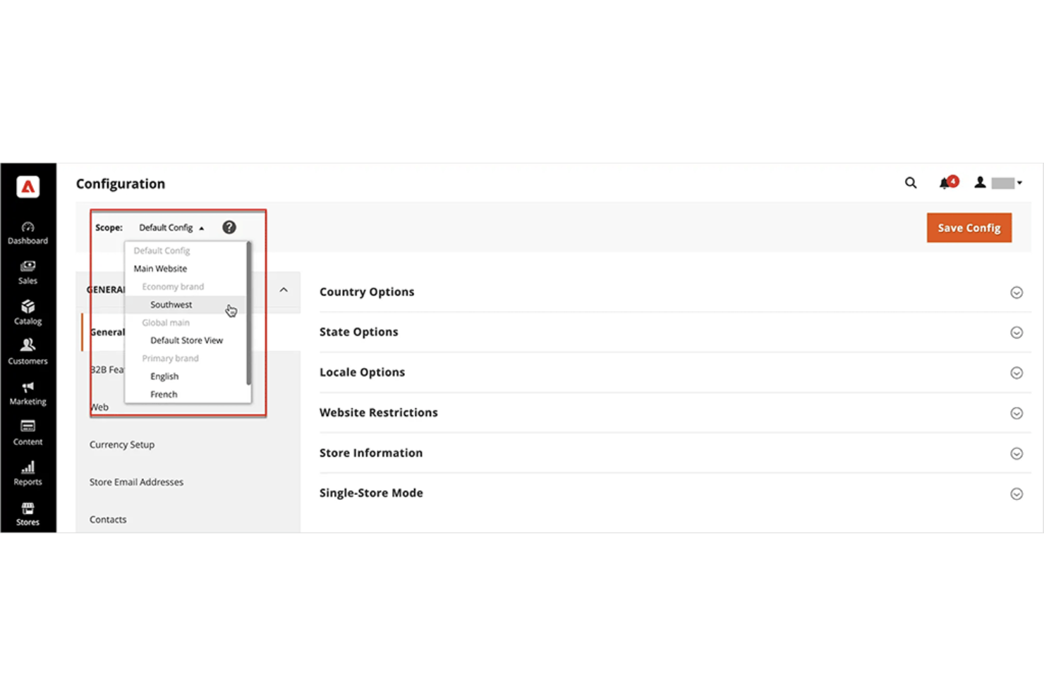 Adobe Commerce screenshot - Die 10 besten E-Commerce-CMS-Plattformen im Ranking für 2026