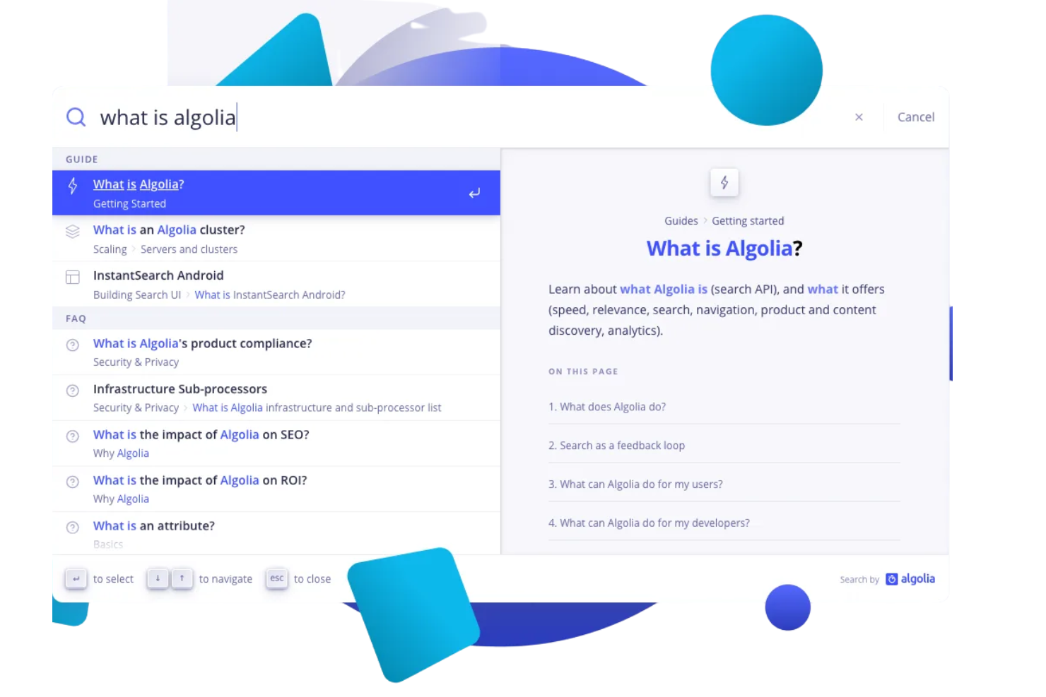 Algolia screenshot - 10 beste softwareoplossingen voor e-commercepersonalisatie geselecteerd voor 2026