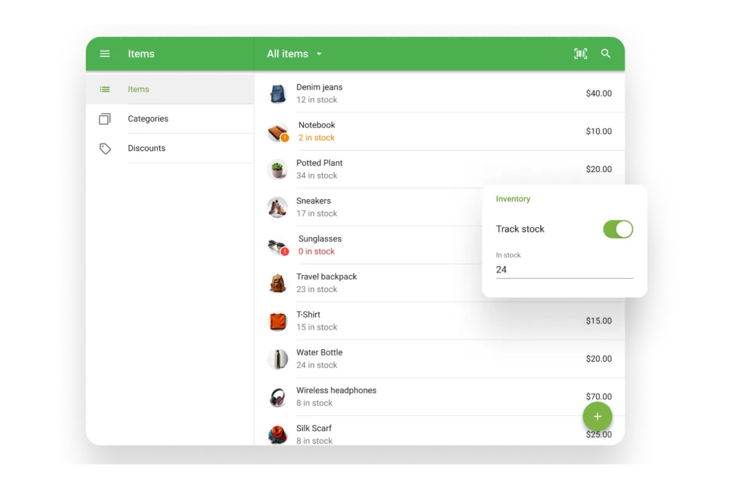 Loyverse screenshot - 10 beste Android-kassasystemen voor 2026