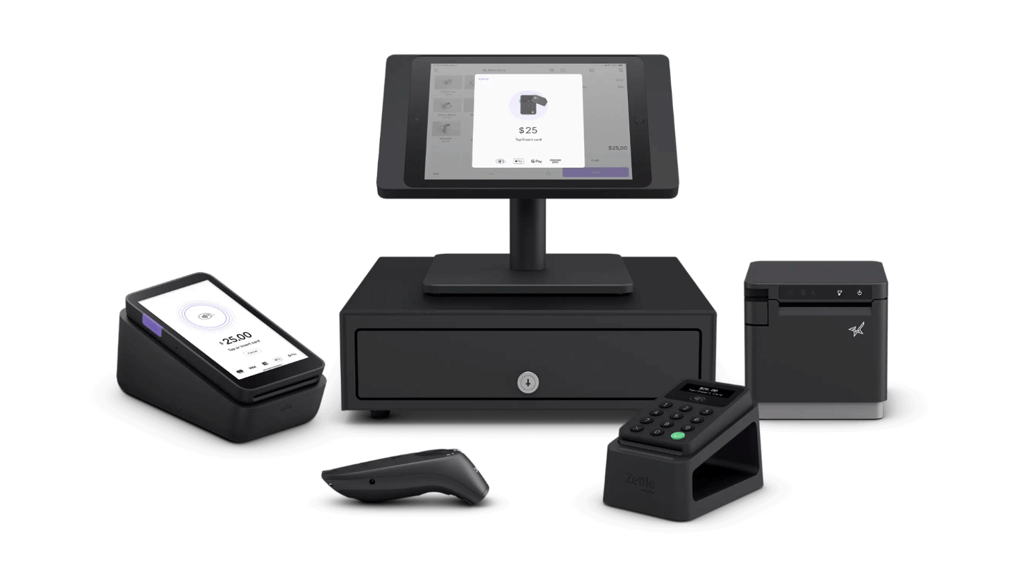 PayPal POS screenshot - 10 beste kassasysteemsoftware voor kleine bedrijven in 2026