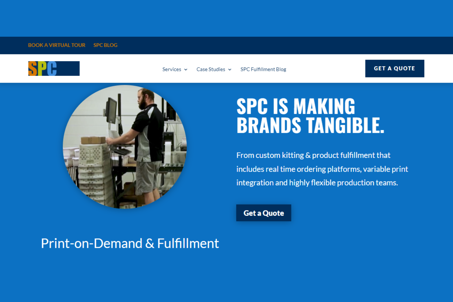 SPC Fulfillment screenshot - 10 Beste maatwerkfulfilmentdiensten voor 2026