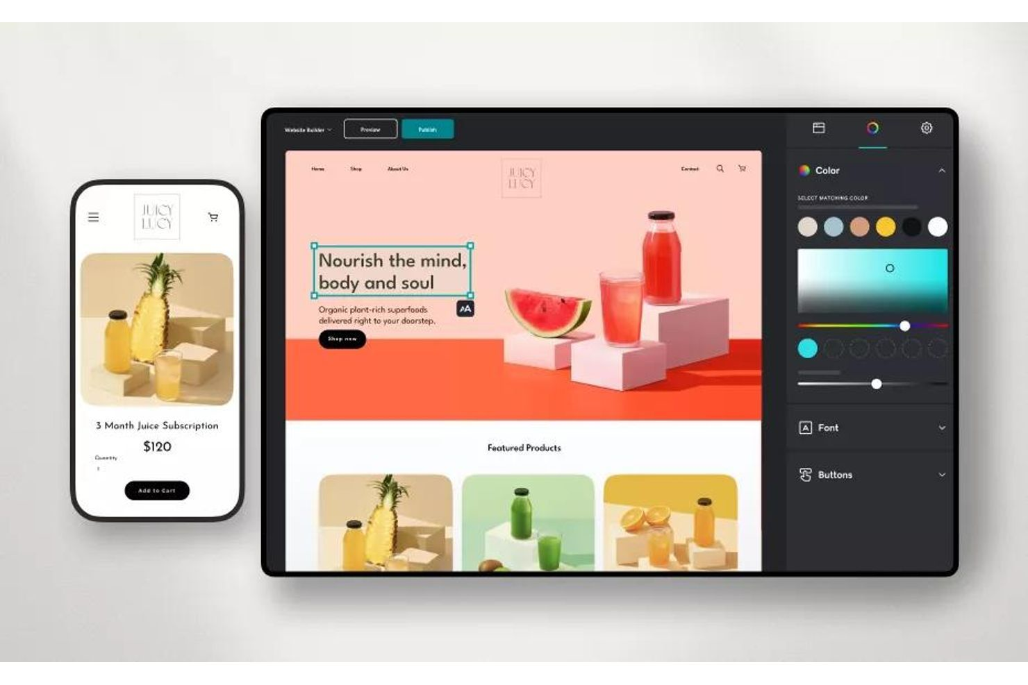 GoDaddy screenshot - 10 gratis tools voor het bouwen van landingspagina’s voor 2026