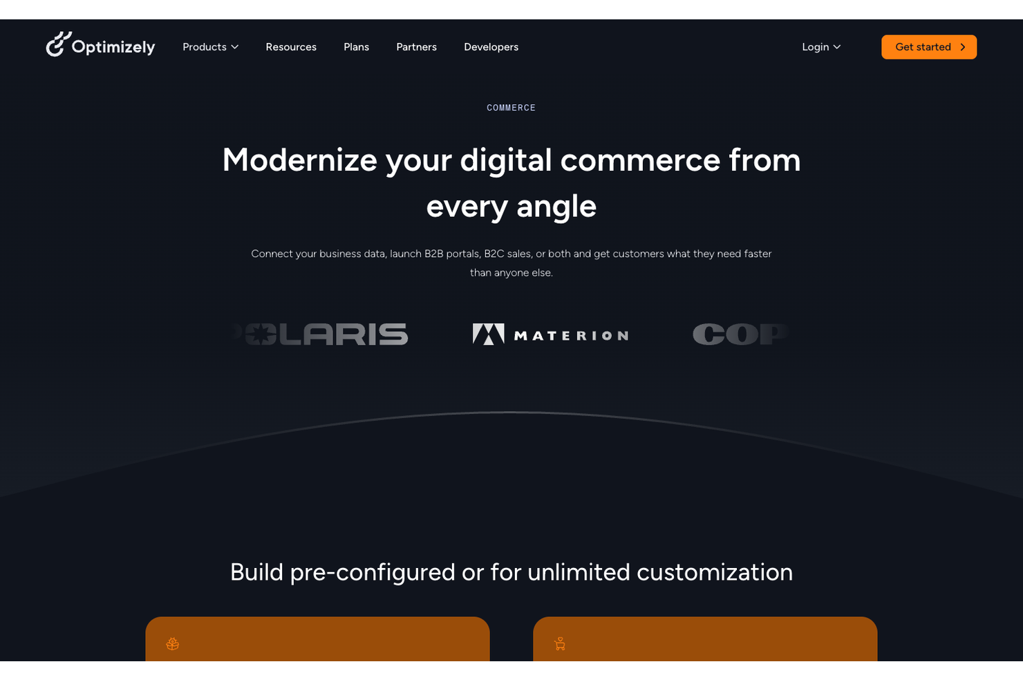 Episerver screenshot - 10 beste B2B-e-commerceplatforms voor 2026