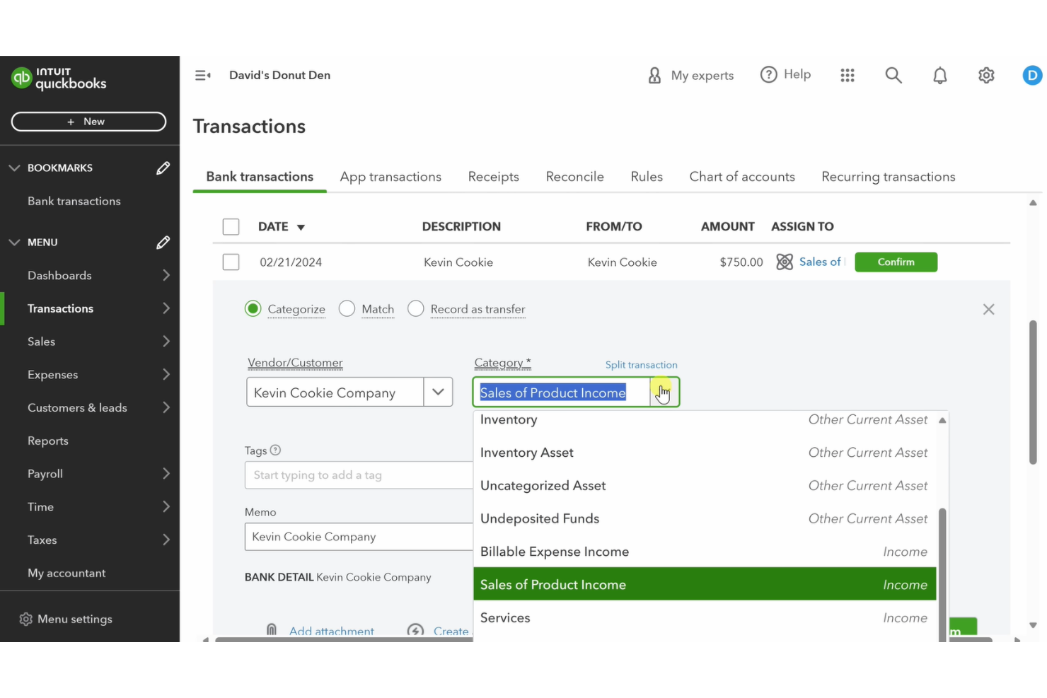 QuickBooks Online screenshot - 10 Mejores Alternativas a Odoo Seleccionadas para 2026 Con Principales Características y Beneficios