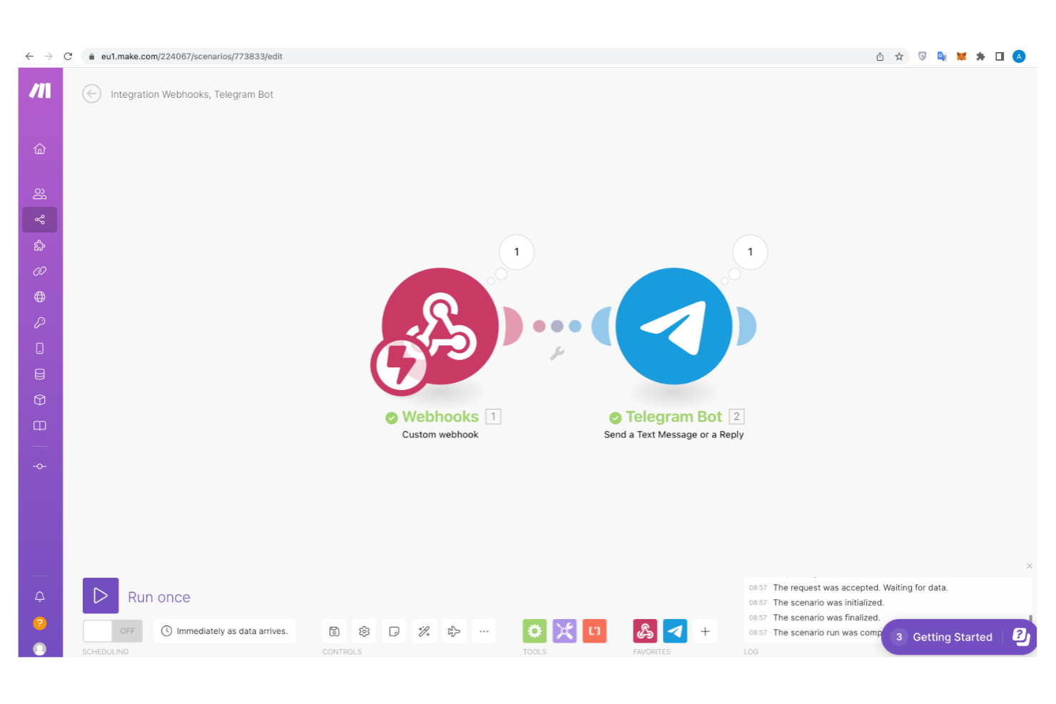 Make screenshot - 14 alternativas a Zapier para 2026