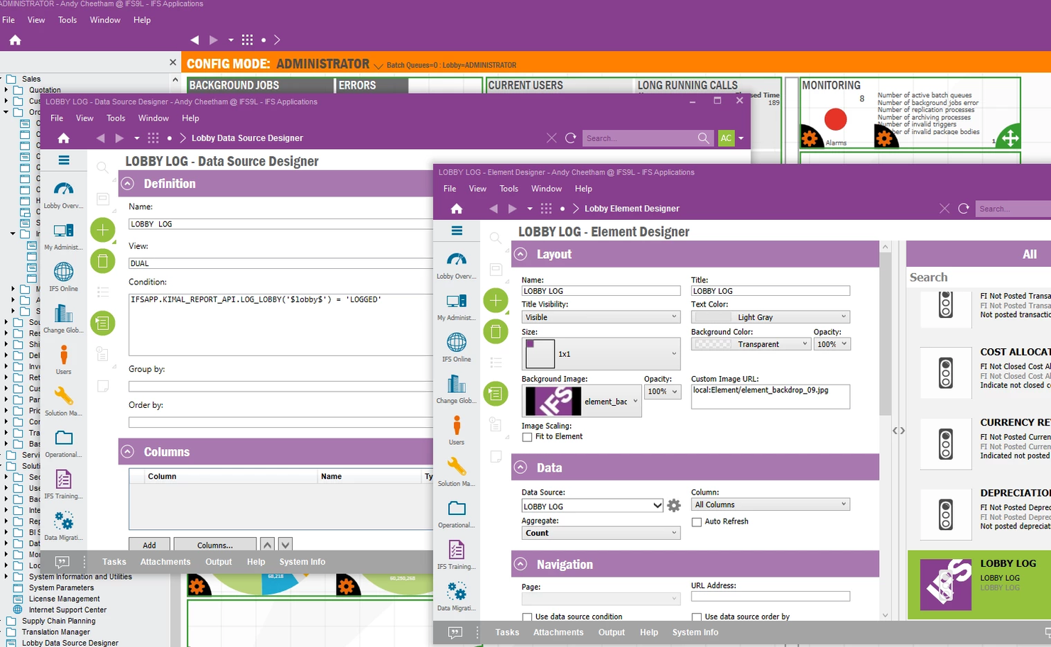 IFS screenshot - 10 Mejores Alternativas a NetSuite para 2026