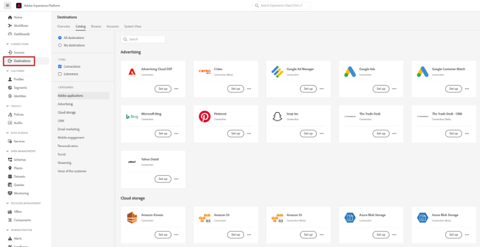 Adobe Advertising screenshot - 10 mejores alternativas a Criteo analizadas en 2026