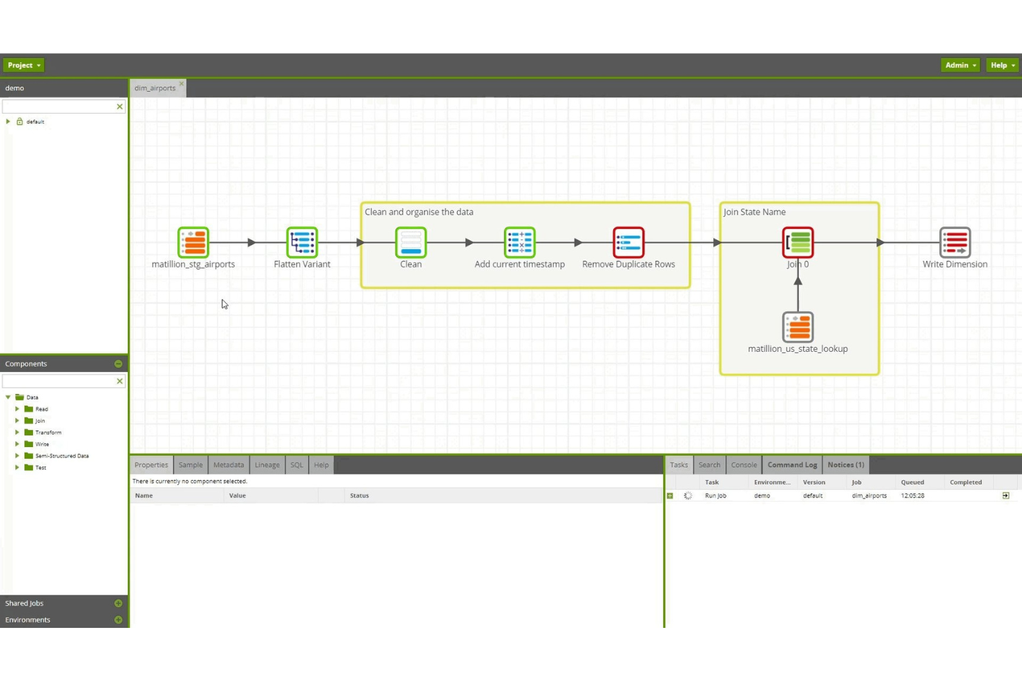 Matillion screenshot - The 25 Best Retail Analytics Software, Expertly Reviewed &amp; Ranked for 2025