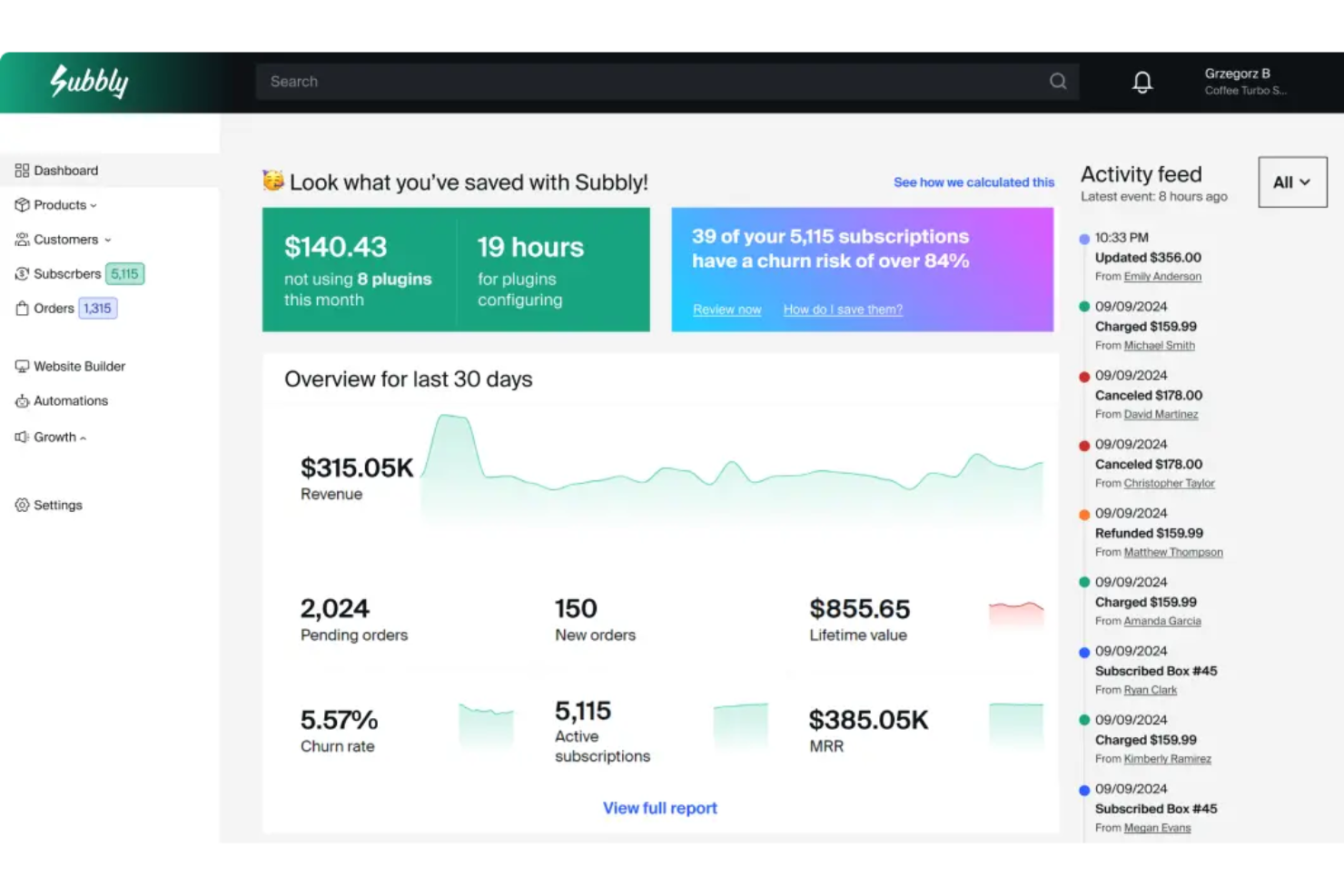Subbly screenshot - The 20 Best Shopping Cart Solutions, Reviewed &amp; Compared for 2026