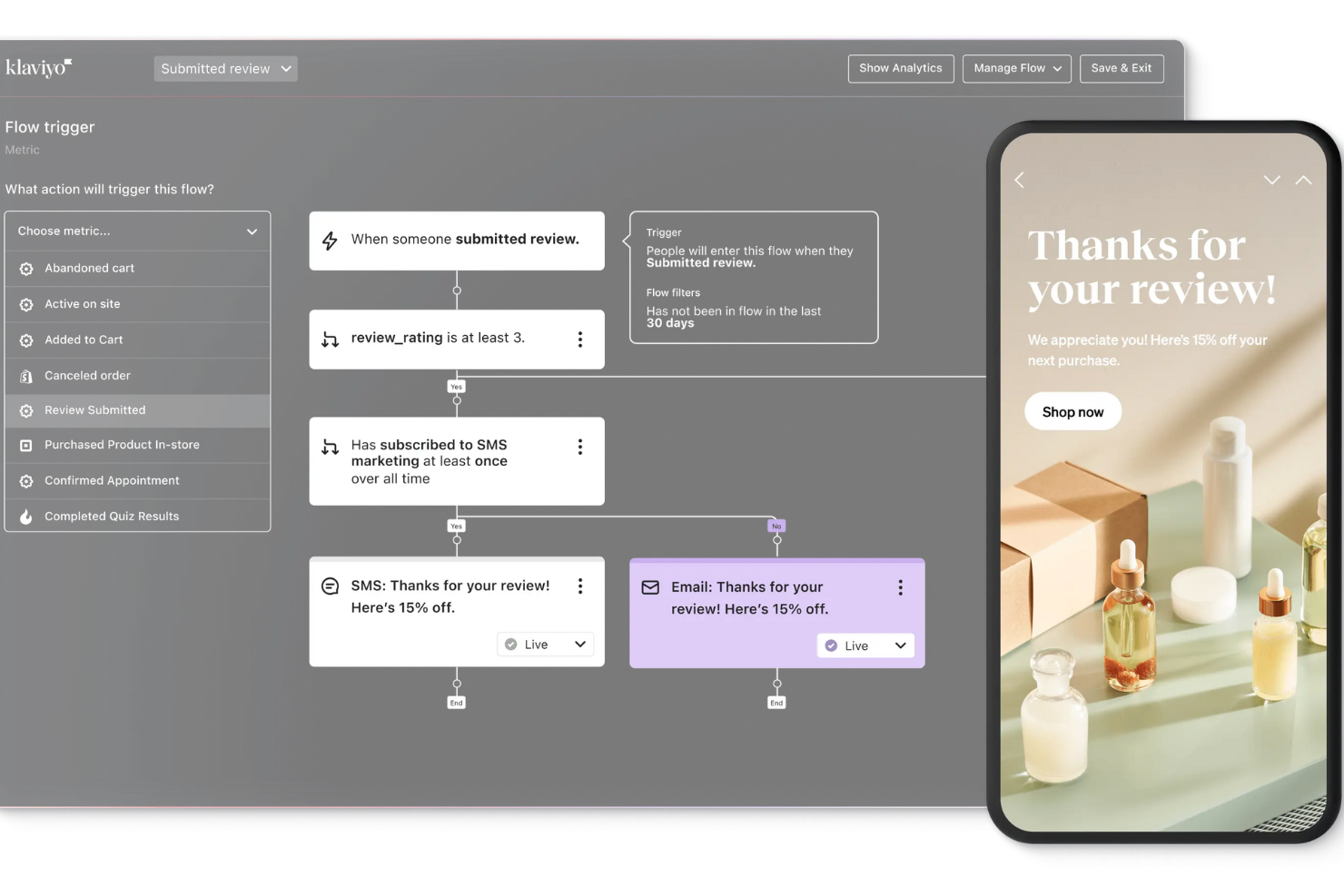 Klaviyo.com screenshot - The 26 Best Ecommerce Marketing Tools to Grow Your Store in 2026