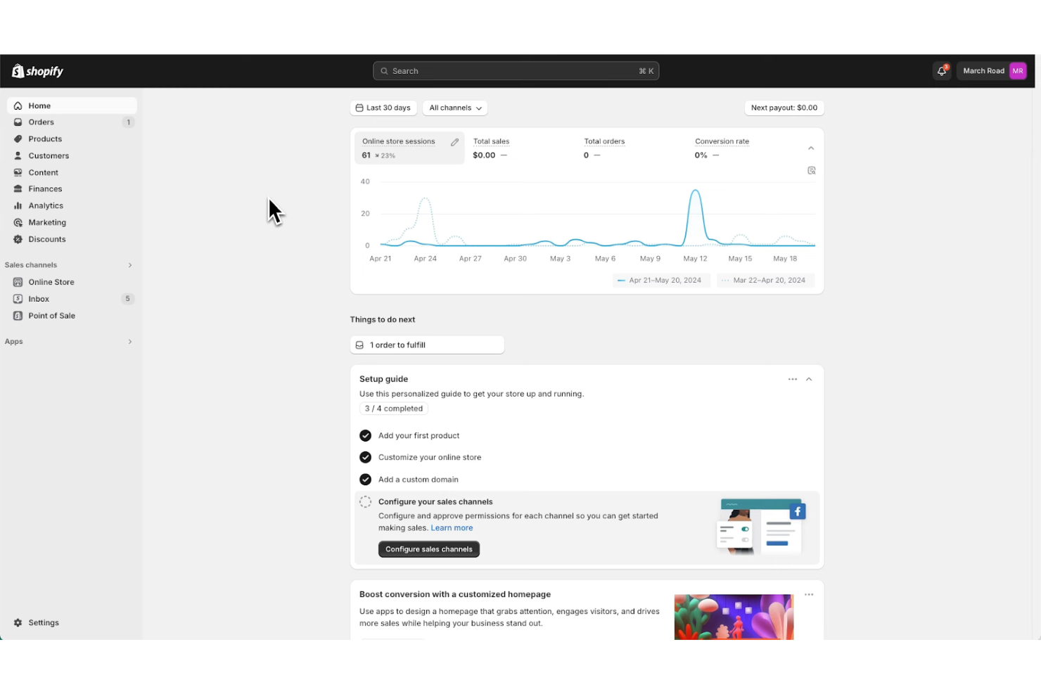Shopify screenshot - 19 Best Ecommerce Platform For Manufacturers Reviewed In 2026