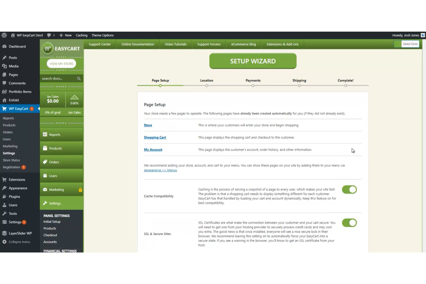 WP EasyCart screenshot - 10 Best All-in-One Ecommerce Platforms for 2026
