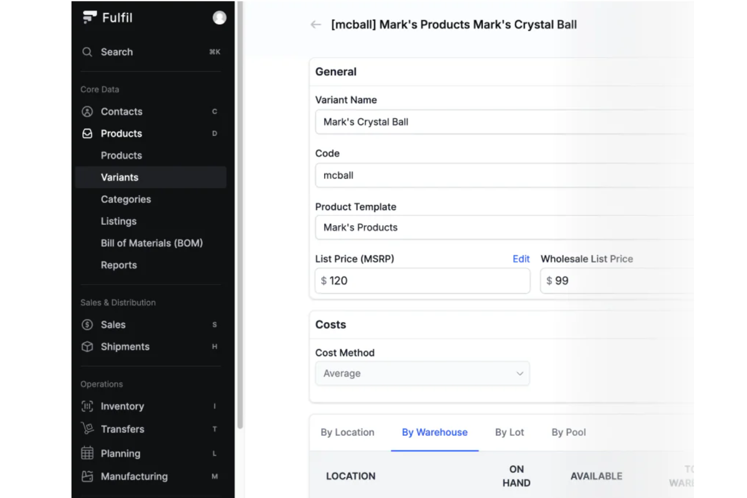 Fulfil screenshot - 20 Best Ecommerce Accounting Software In 2026
