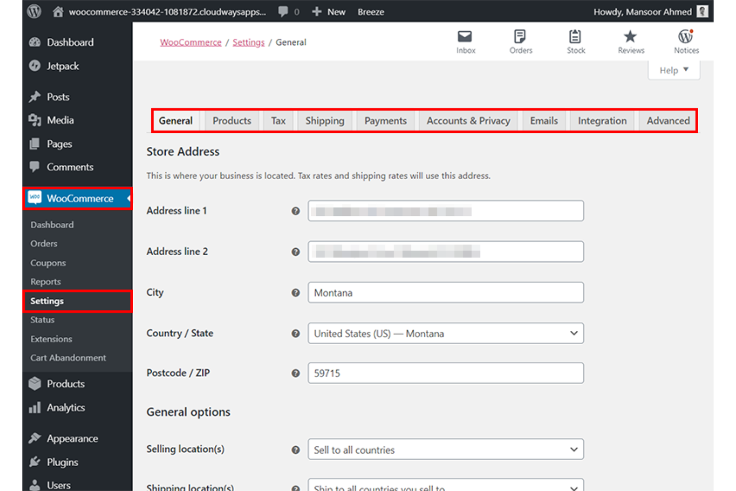 WooCommerce screenshot - 10 Mejores Plataformas CMS para Comercio Electrónico Clasificadas para 2026