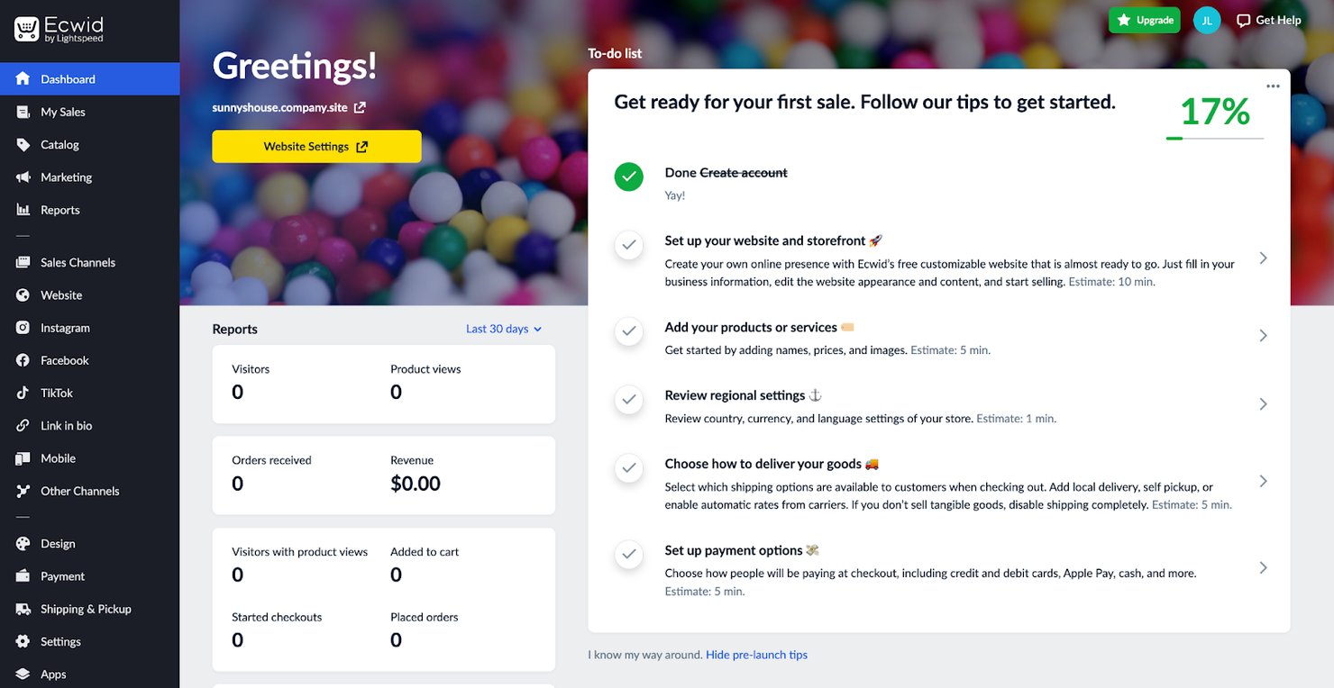 Ecwid screenshot - The 25 Best Ecommerce Website Builders for Small Businesses, Ranked & Reviewed for 2026