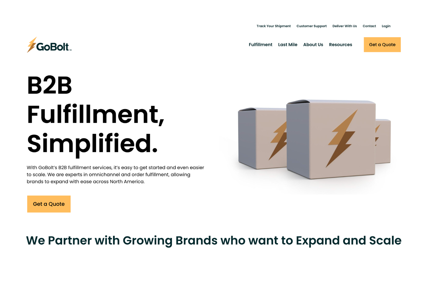 GoBolt screenshot - 37 Best B2B Fulfillment Services for 2026