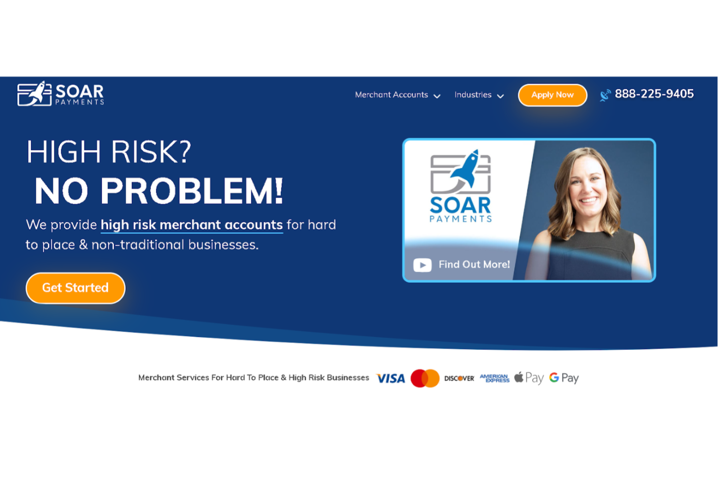 SOAR Payments screenshot - The 14 Best High-Risk Merchant Account Services for Instant Approval, Ranked & Reviewed for 2026