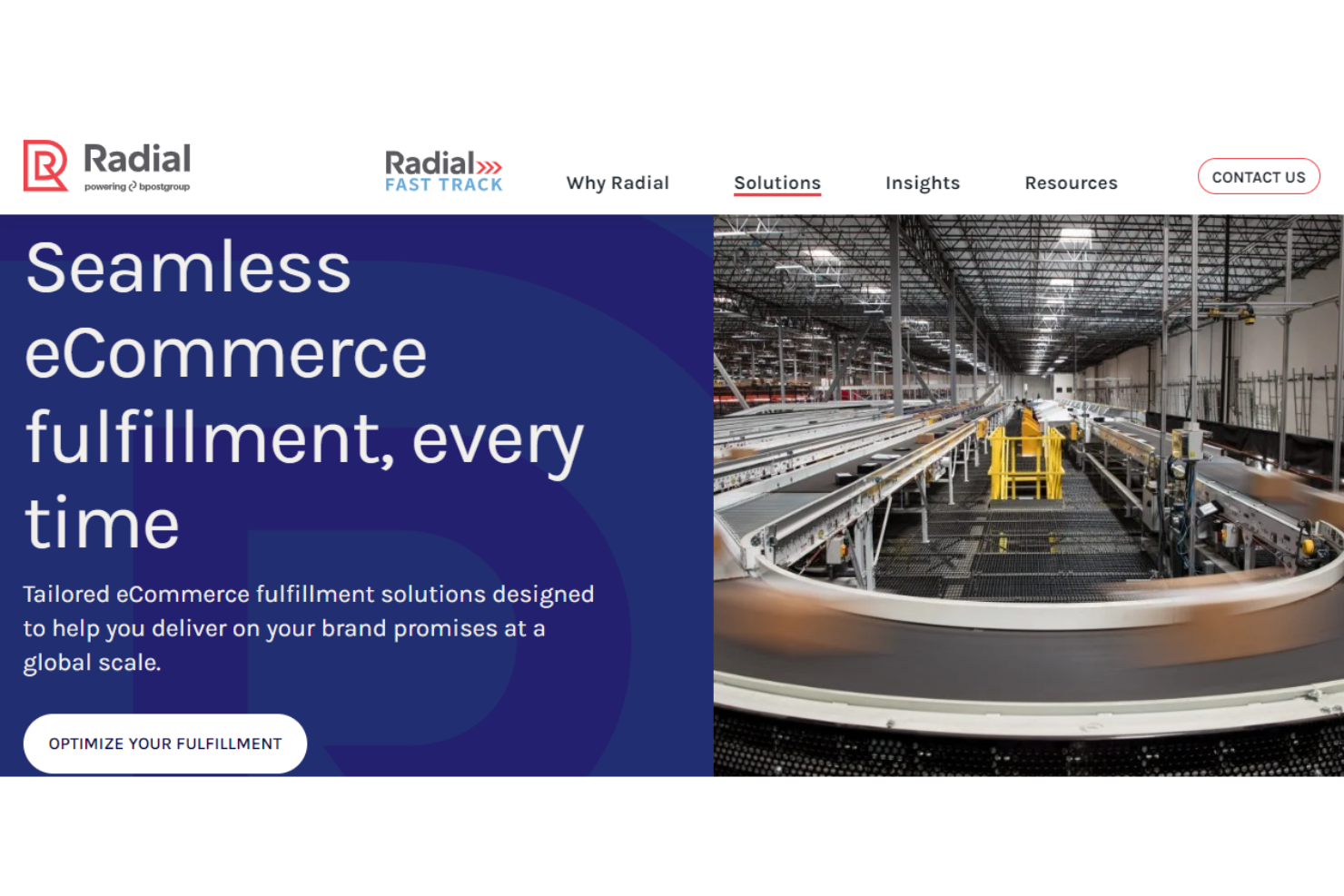 Radial screenshot - The 27 Best Global Fulfillment Services, Ranked & Reviewed for 2026