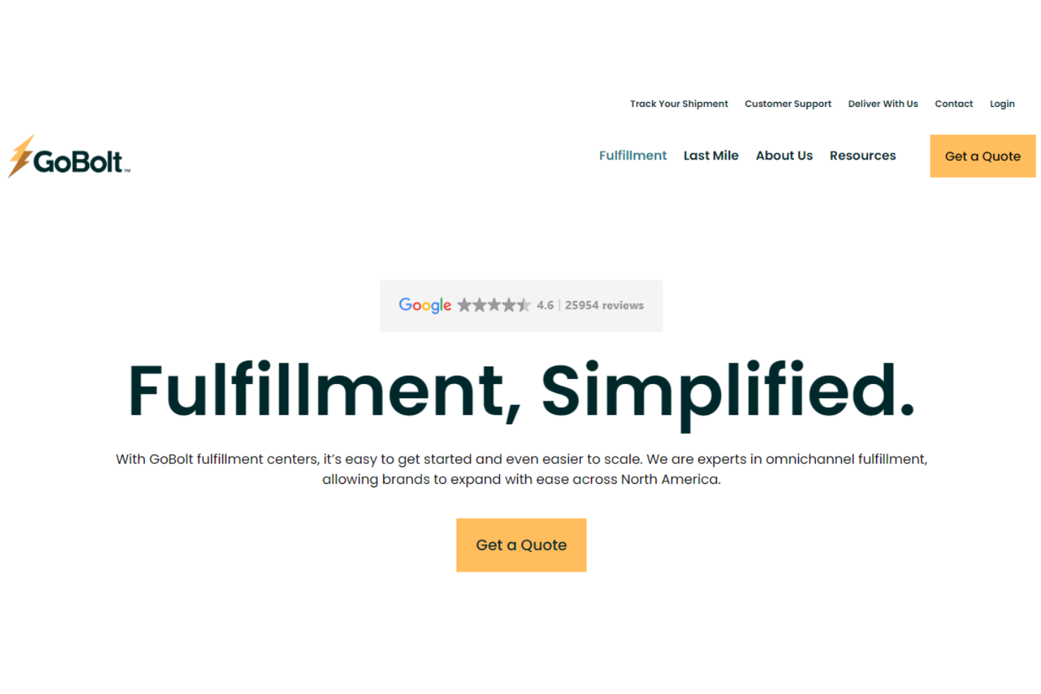 GoBolt screenshot - 27 Best Global Fulfillment Services for 2026