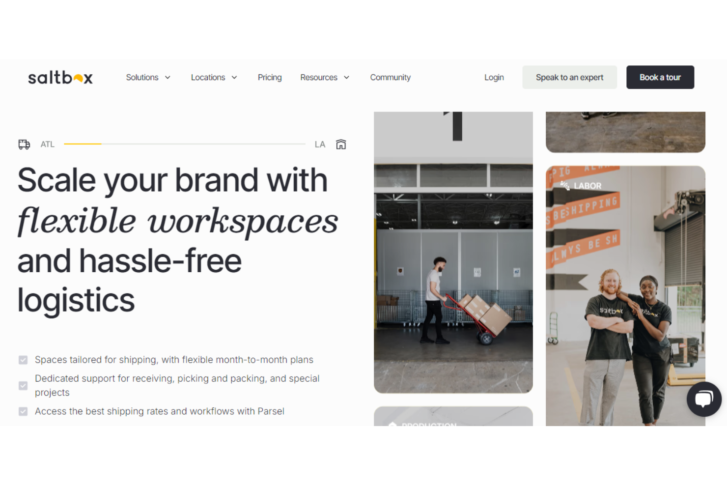 Saltbox screenshot - The 27 Best Global Fulfillment Services, Ranked & Reviewed for 2026