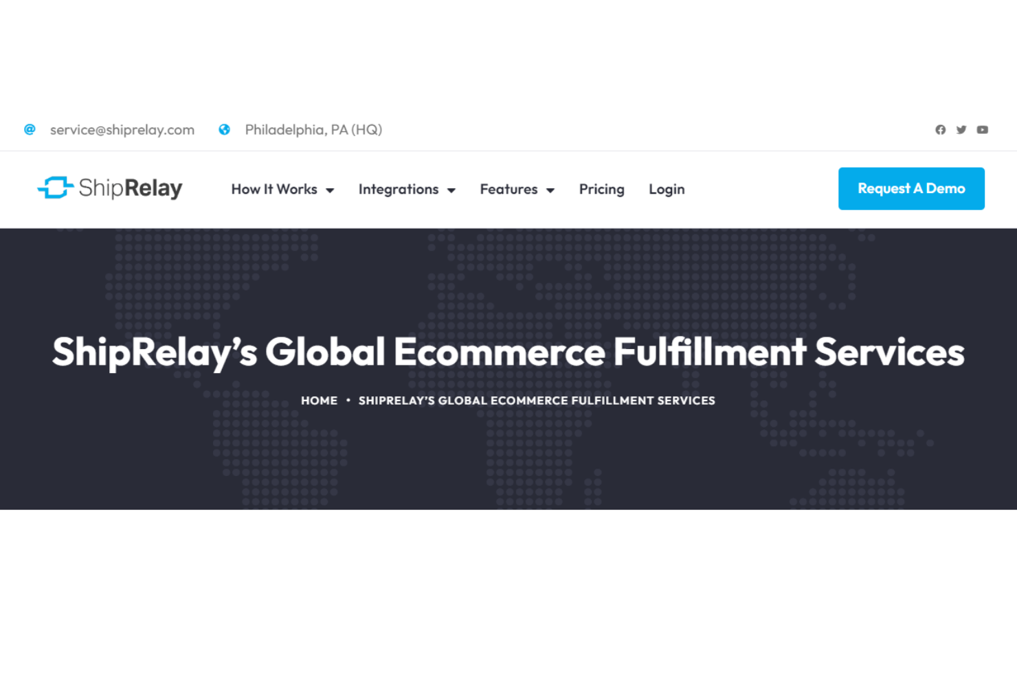 ShipRelay screenshot - The 27 Best Global Fulfillment Services, Ranked & Reviewed for 2026