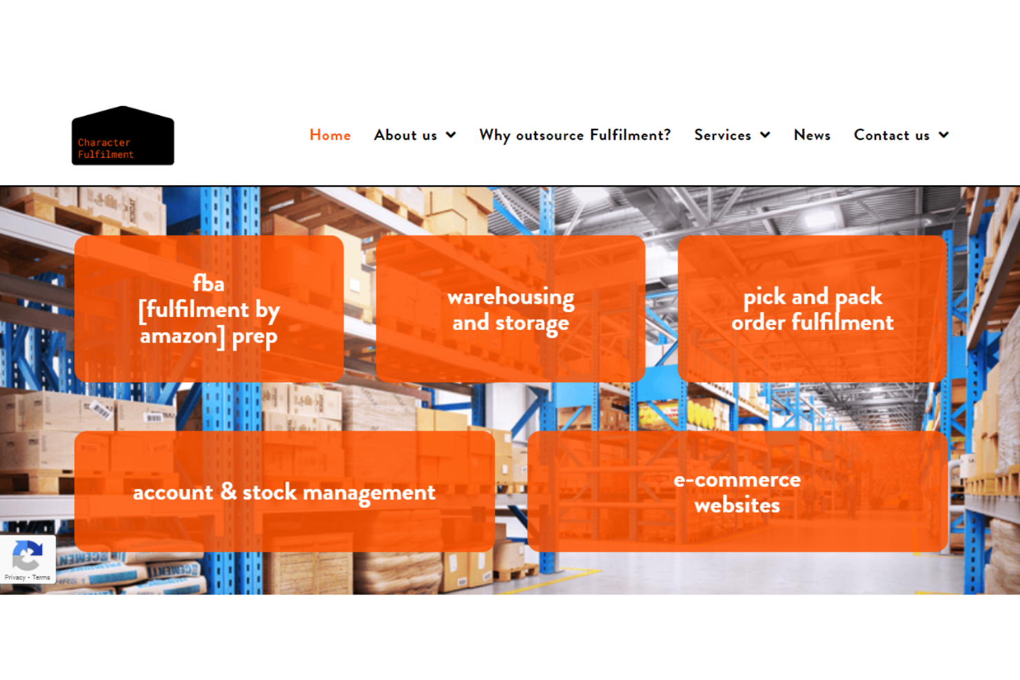 Character Fulfilment screenshot - 15 Best UK Order Fulfillment Services for E-commerce 2026