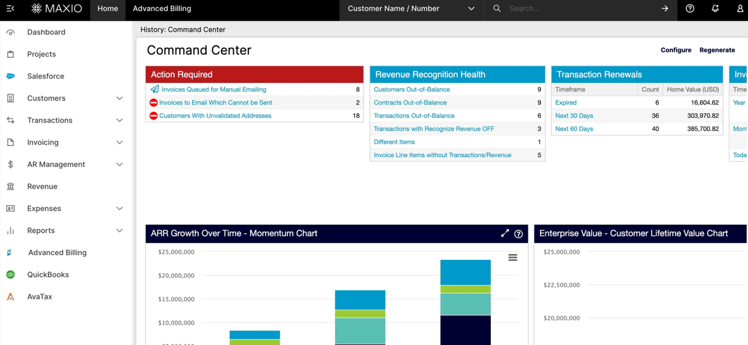 Maxio screenshot - The 20 Best Subscription Management Software for Small Businesses, Ranked & Reviewed for 2025