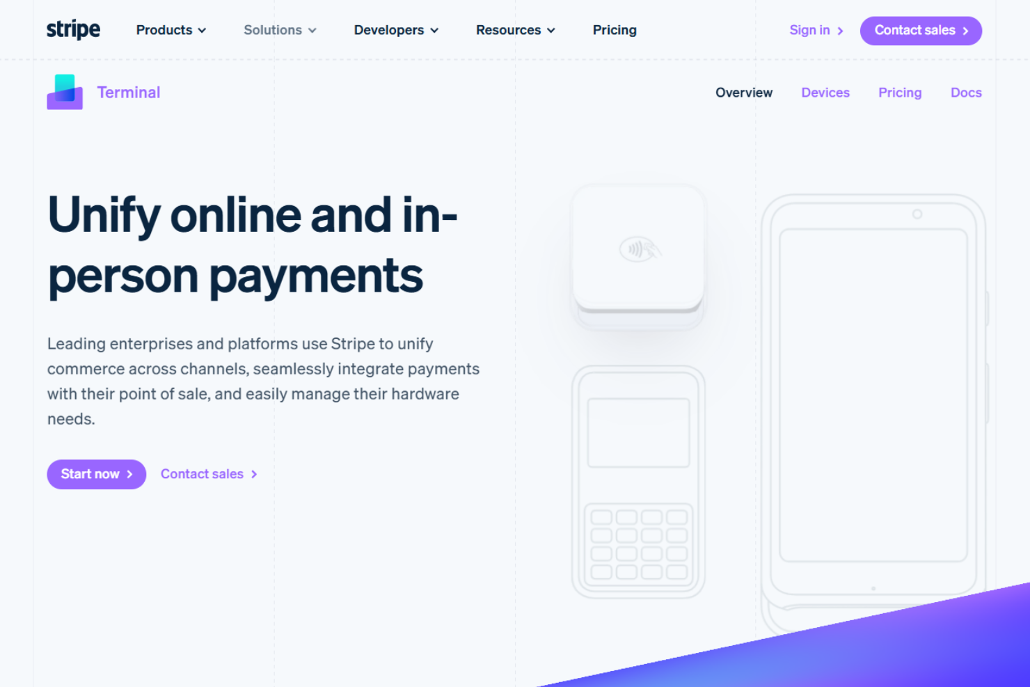 Stripe Terminal screenshot - 21 Best Credit Card Readers for Android in 2026