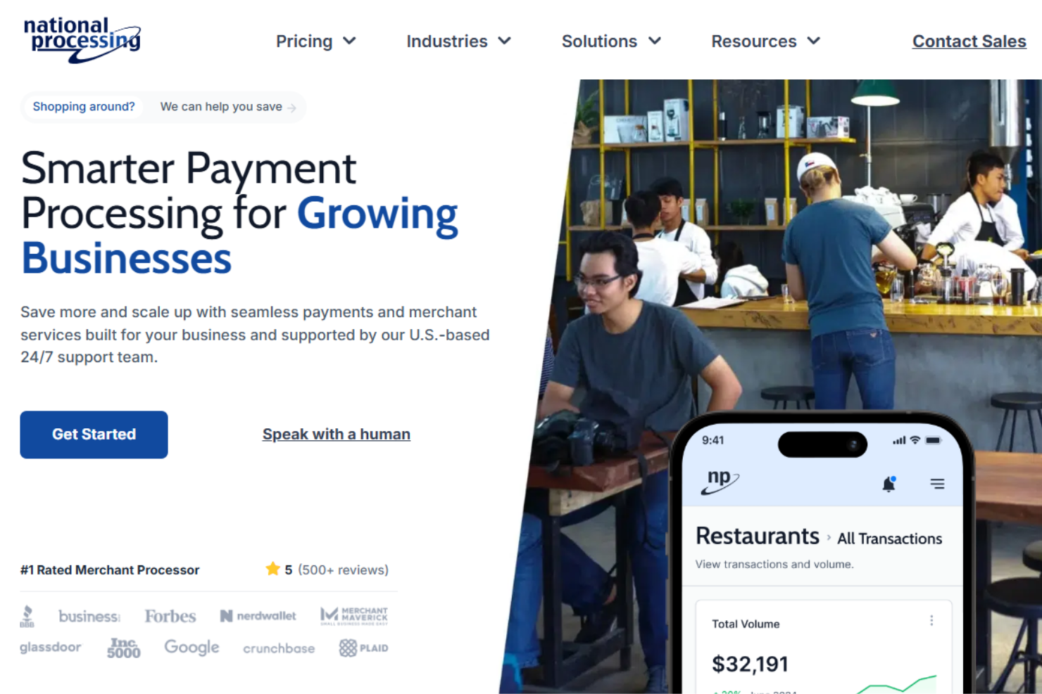 National Processing screenshot - The 29 Best Credit Card Processing Services for Small Business, Ranked & Reviewed for 2026