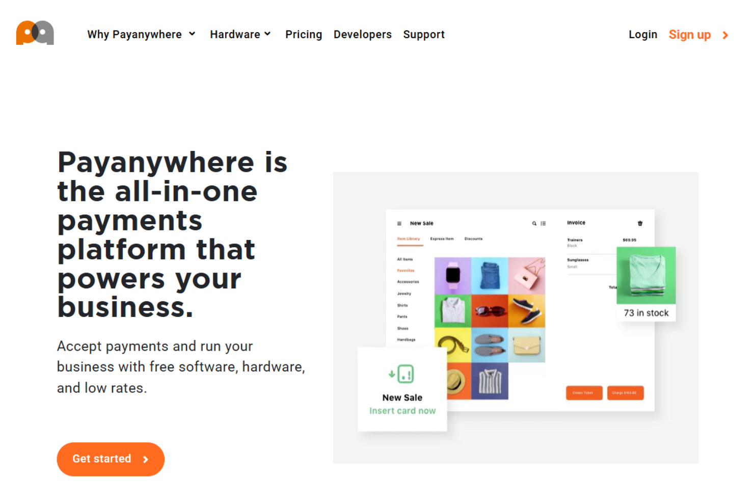 PayAnywhere screenshot - The 29 Best Credit Card Processing Services for Small Business, Ranked & Reviewed for 2026