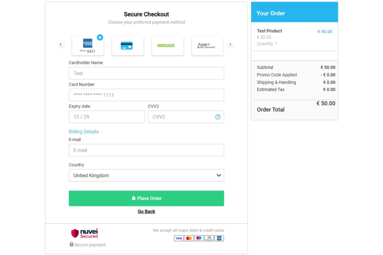 Nuvei screenshot - 28 Best UK Payment Gateways Providers in 2026