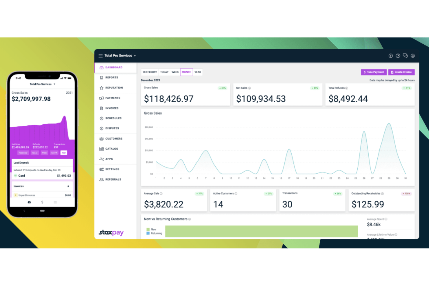 Stax Pay screenshot - 30 Best Ecommerce Merchant Services Ranked for 2026