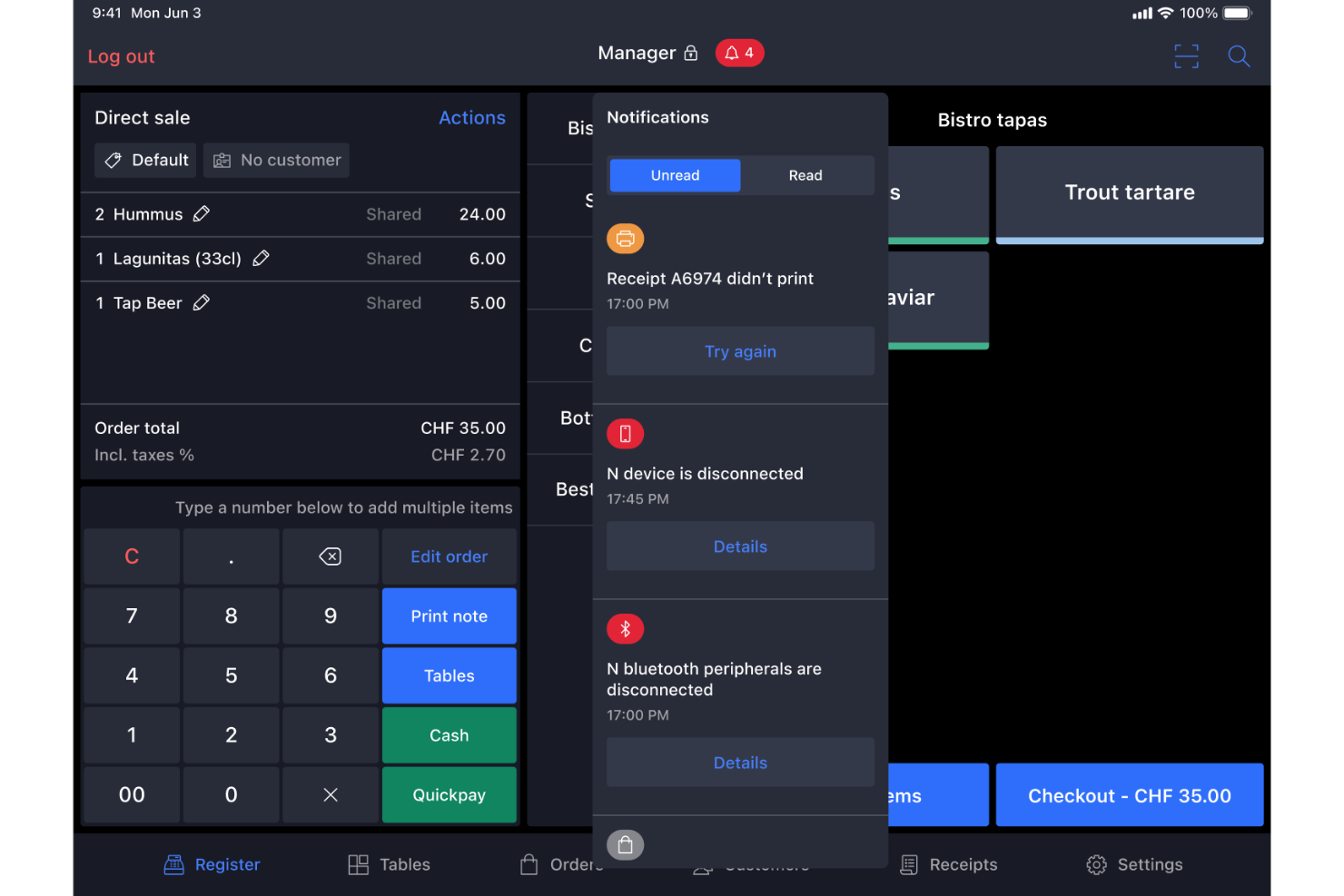 Lightspeed screenshot - The 16 Best Integrated POS Systems, Reviewed & Ranked for 2026
