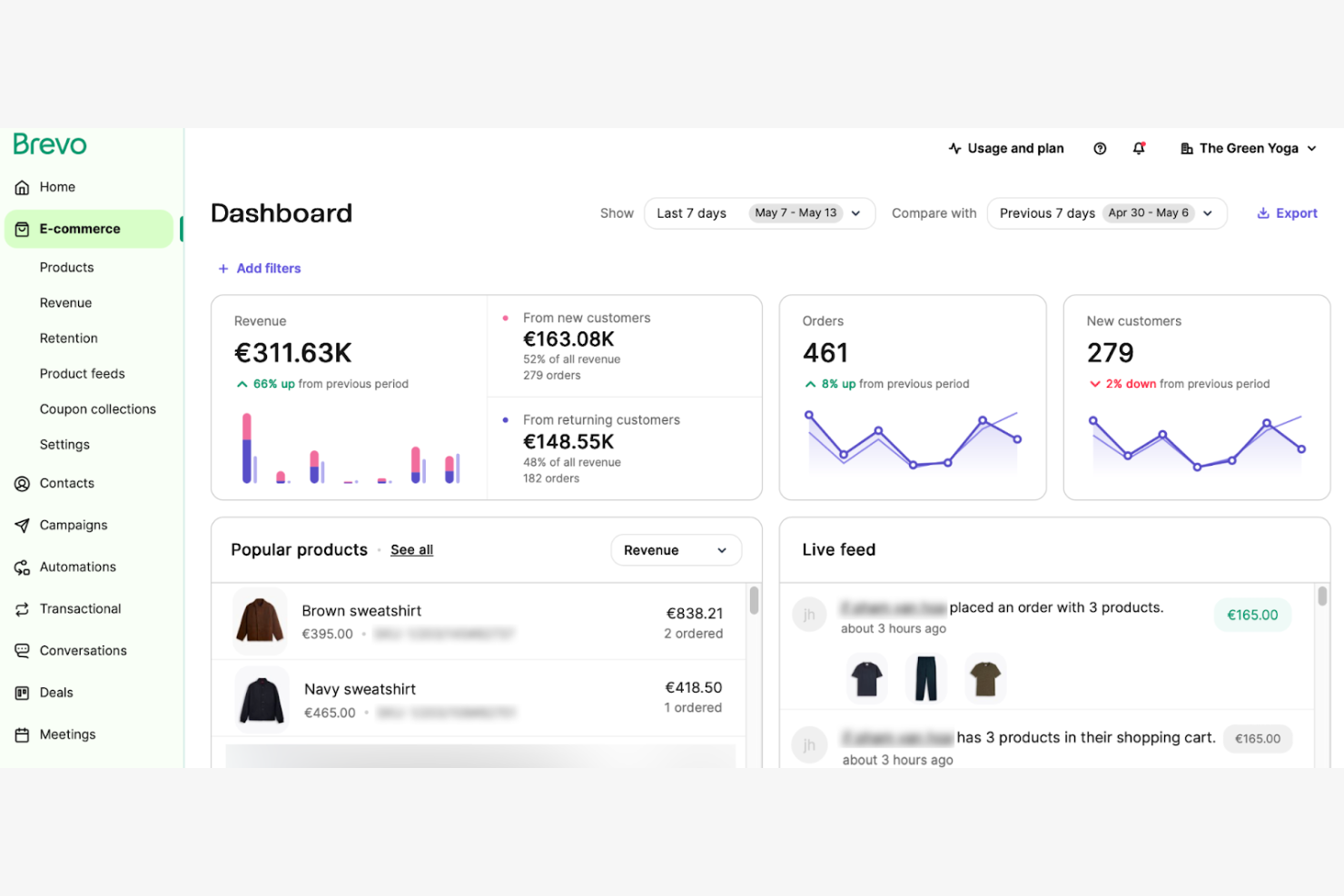Brevo screenshot - 15 Best Klaviyo Alternatives Reviewed in 2026