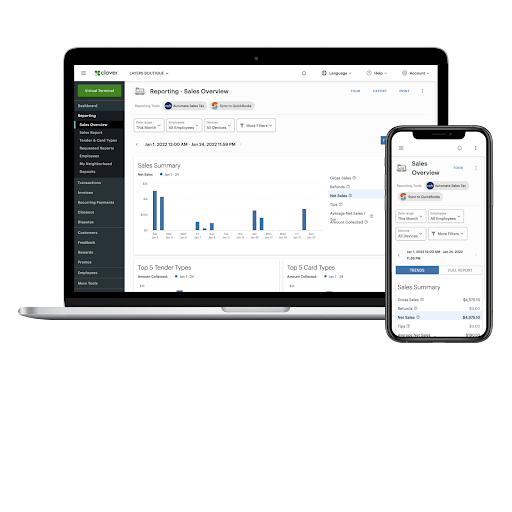 Clover screenshot - 14 Best Pizza POS System Reviewed in 2026