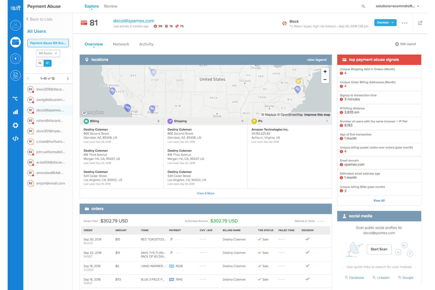 Sift screenshot - 12 Best Dispute Management Software Reviewed in 2026