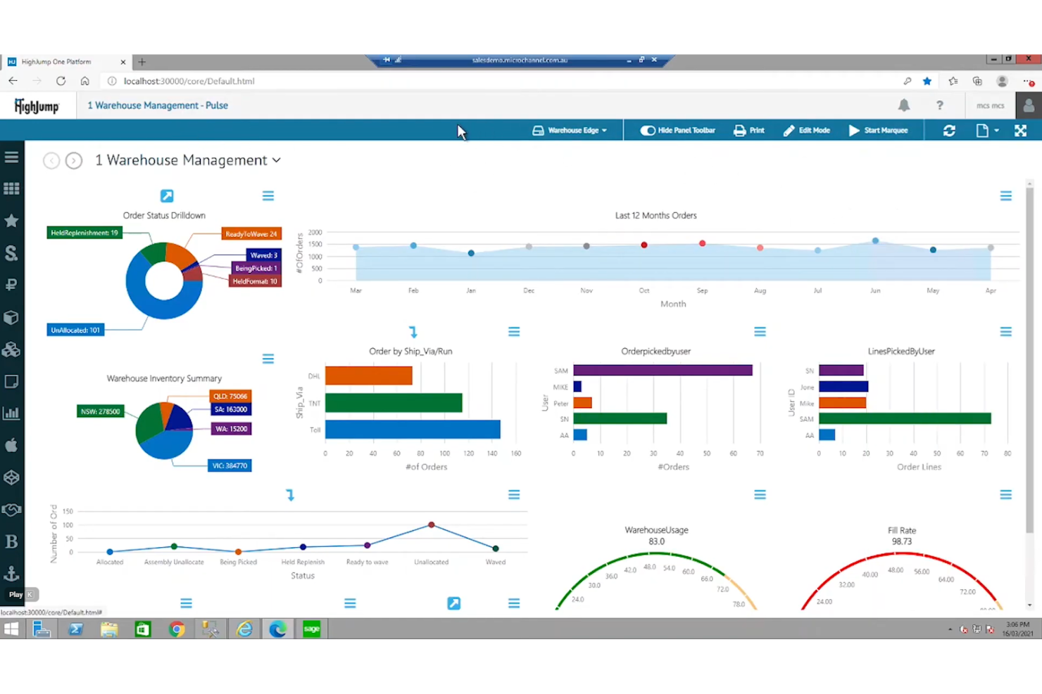 Körber screenshot - 14 Best ShipStation Alternatives Reviewed in 2026
