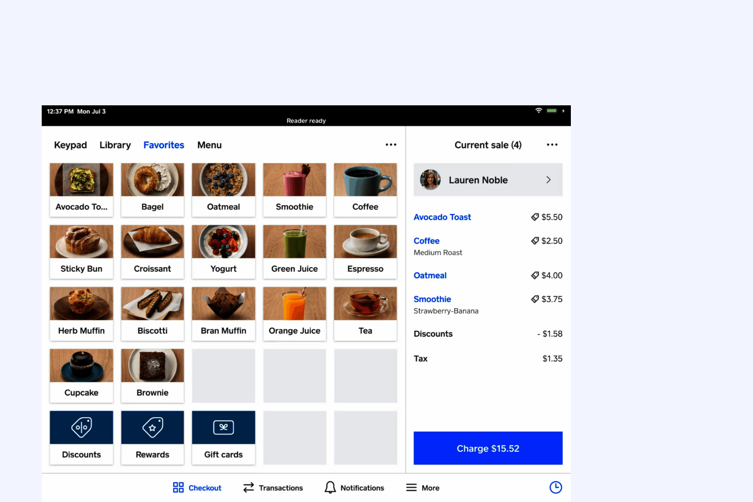 Square screenshot - 12 Best Free POS Software Reviewed in 2026