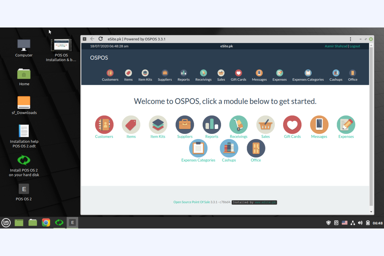 Open Source Point of Sale (OSPOS) screenshot - 12 Best Free POS Software Reviewed in 2026
