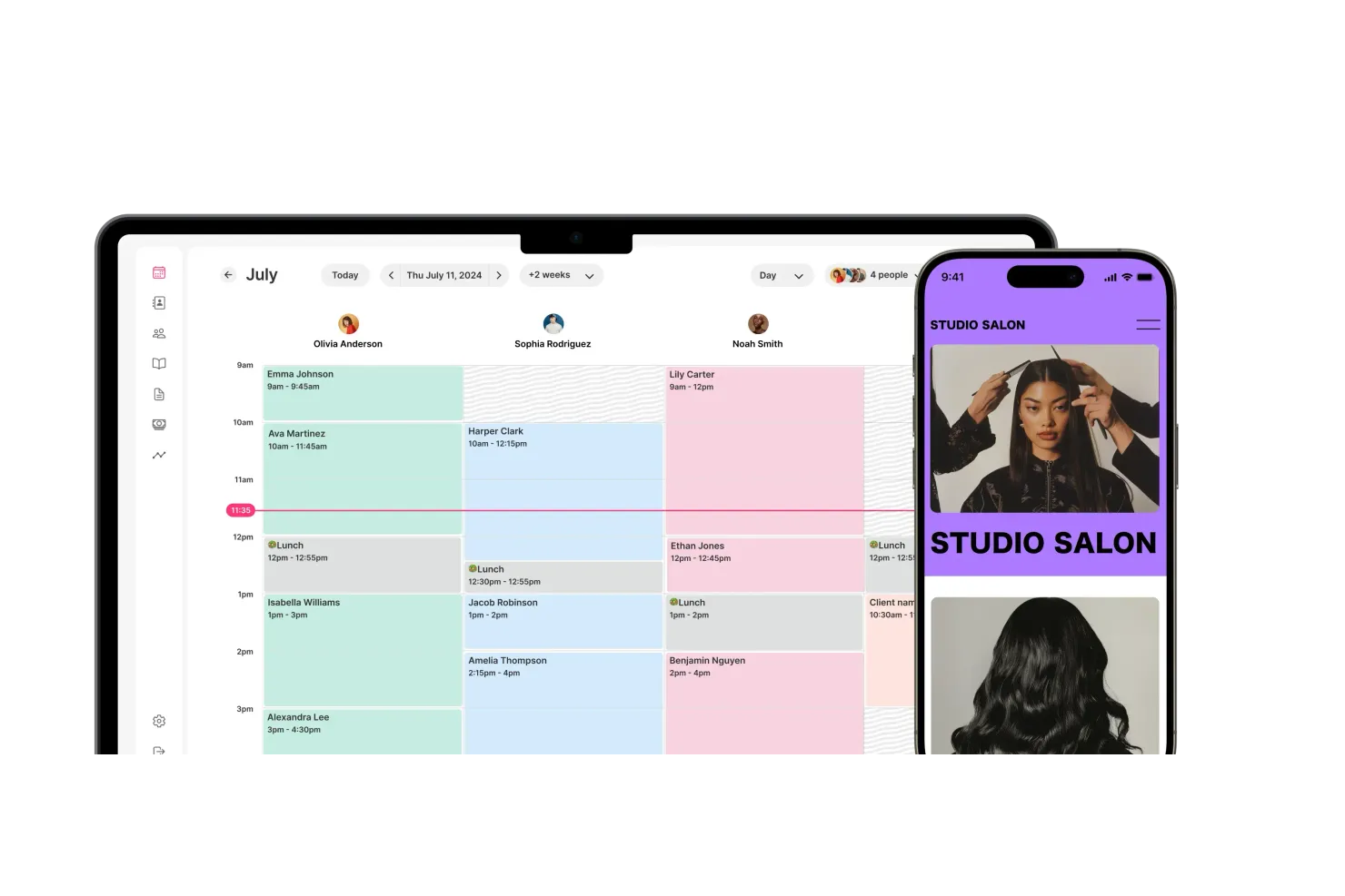 GlossGenius screenshot - 13 Best Spa POS Software Reviewed in 2026