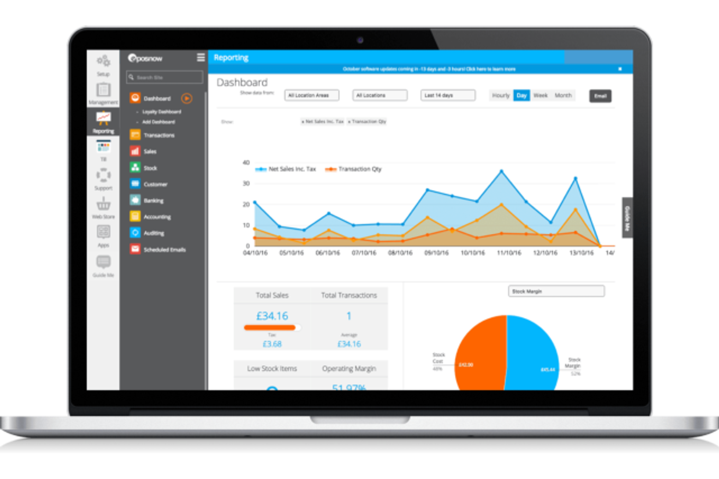 Epos Now screenshot - 13 Best Spa POS Software Reviewed in 2026