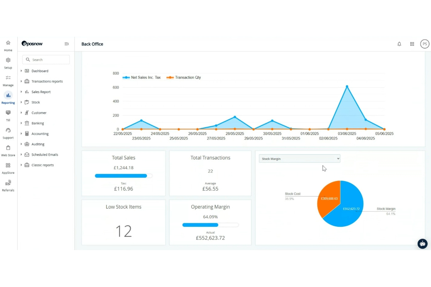 Epos Now screenshot - 18 Best Florist POS Systems Reviewed in 2026