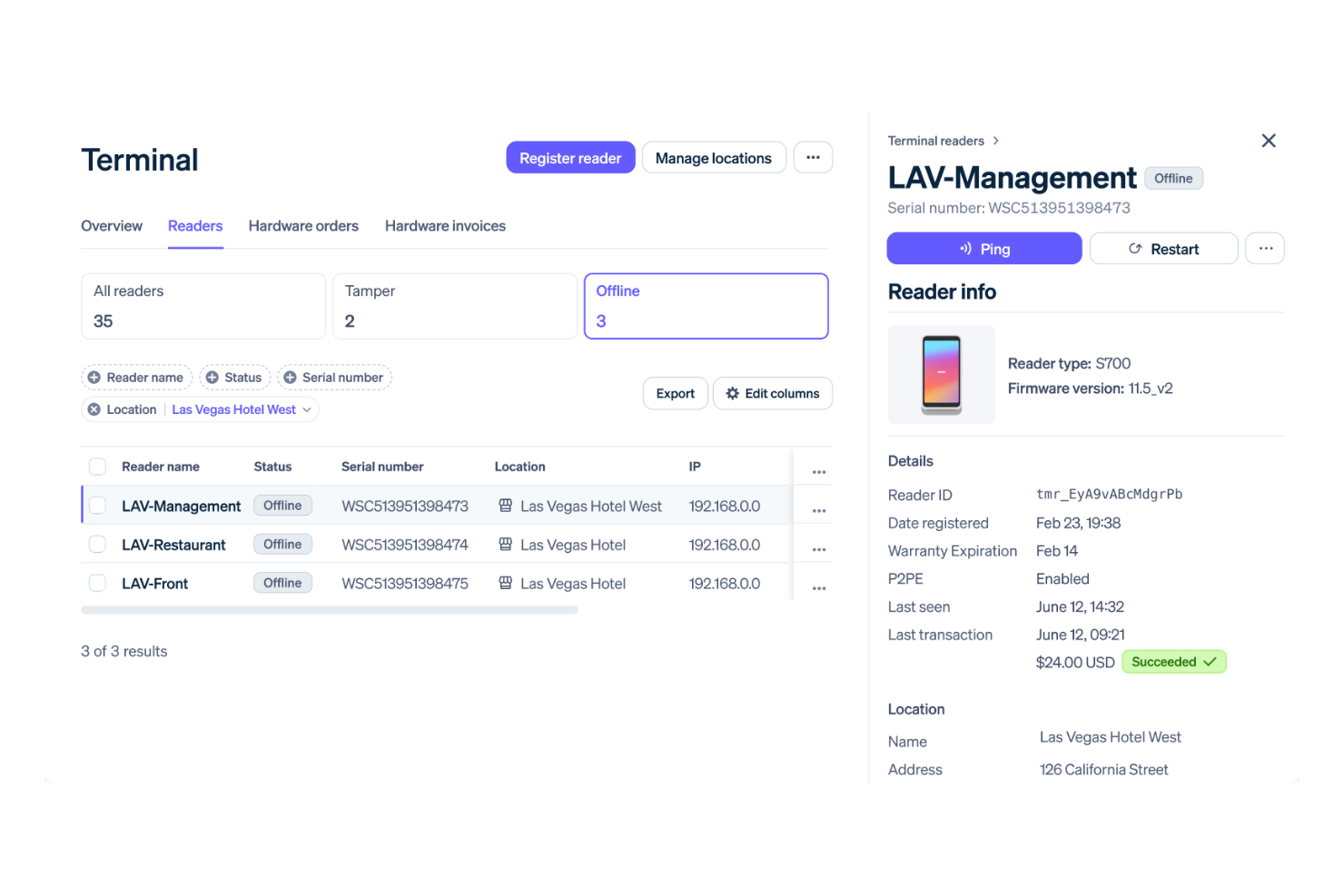 Stripe Terminal screenshot - 17 Best Android POS Systems for 2026