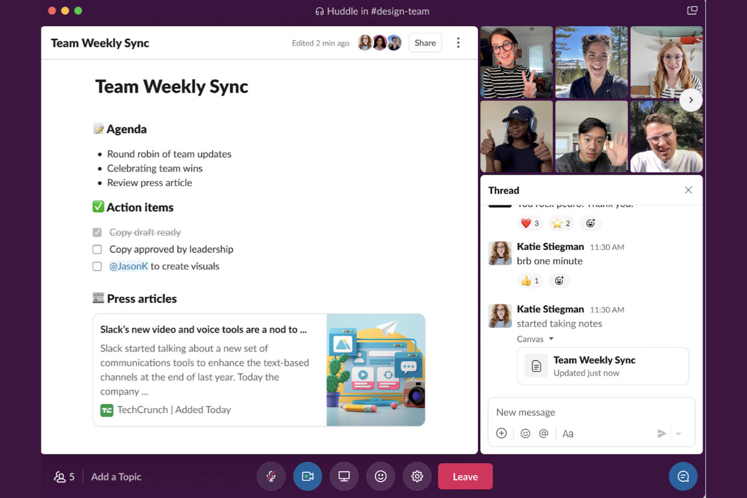 Slack screenshot - 21 Best Intercom Alternatives Picked for 2026 for Better Team and Customer Communication